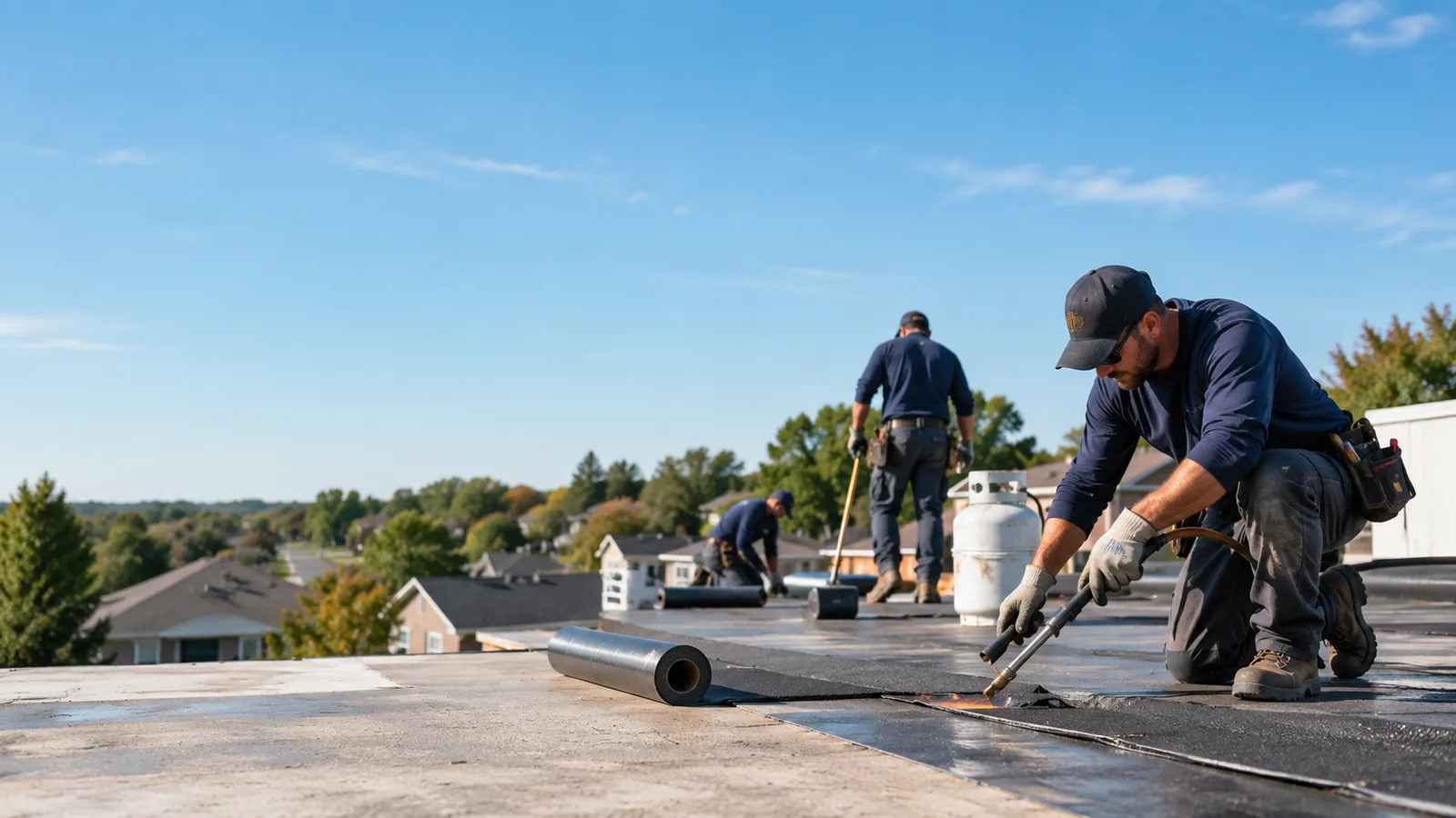 Flat Roof Leak Repair providers in Percy, IL